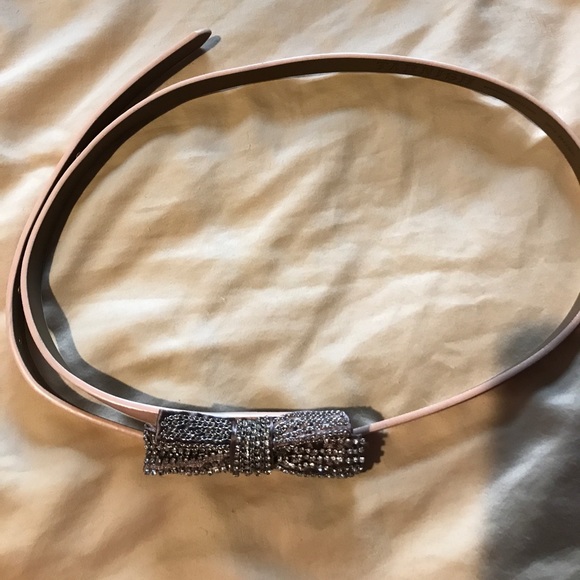 New Belt  with Bow Buckle with crystals - Picture 3 of 4