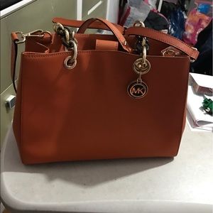 Michael Kors Cynthia small East West Satchel