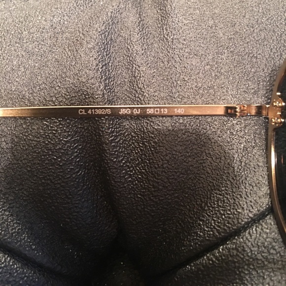 Celine rose gold Aviators - Picture 5 of 8