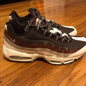 Size 11 Nike Air Max 95 Brown/White "Cider"