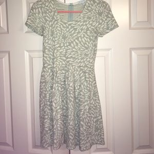 Francesca's Floral Skater Dress, Size Small