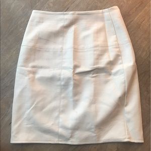 Leather mini skirt size 0 missguided