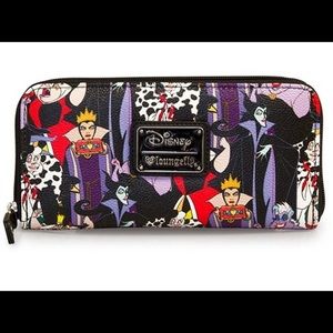 Disney Loungefly Villains Wallet New