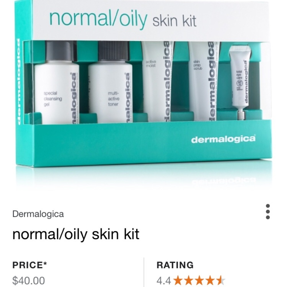 5 travel size Dermalogica treatment kit, SKIN CARE