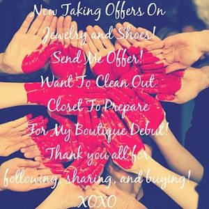 Shoes and Jewelry Sale! SEND ME ANY OFFER!