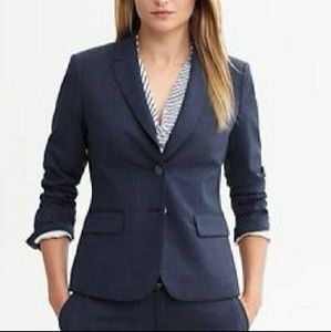 Banana Republic Blazer Charcoal size 2
