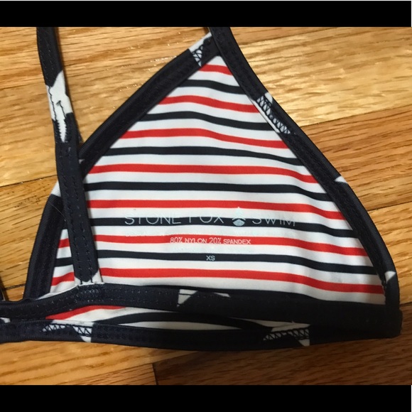 Stone Fox Swim Stars & Stripes Cora Bikini Top - Picture 3 of 3