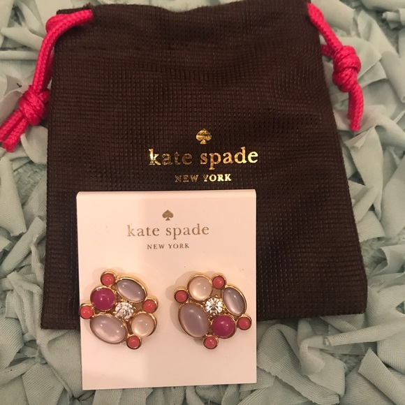 kate spade Jewelry - •Kate Spade• Bashful Blossoms Earrings