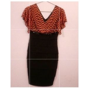 Chevron Cocktail Dress