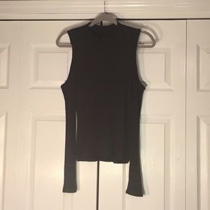 American Eagle Cold Shoulder Top