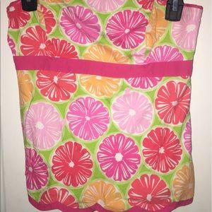 Strapless Lilly top