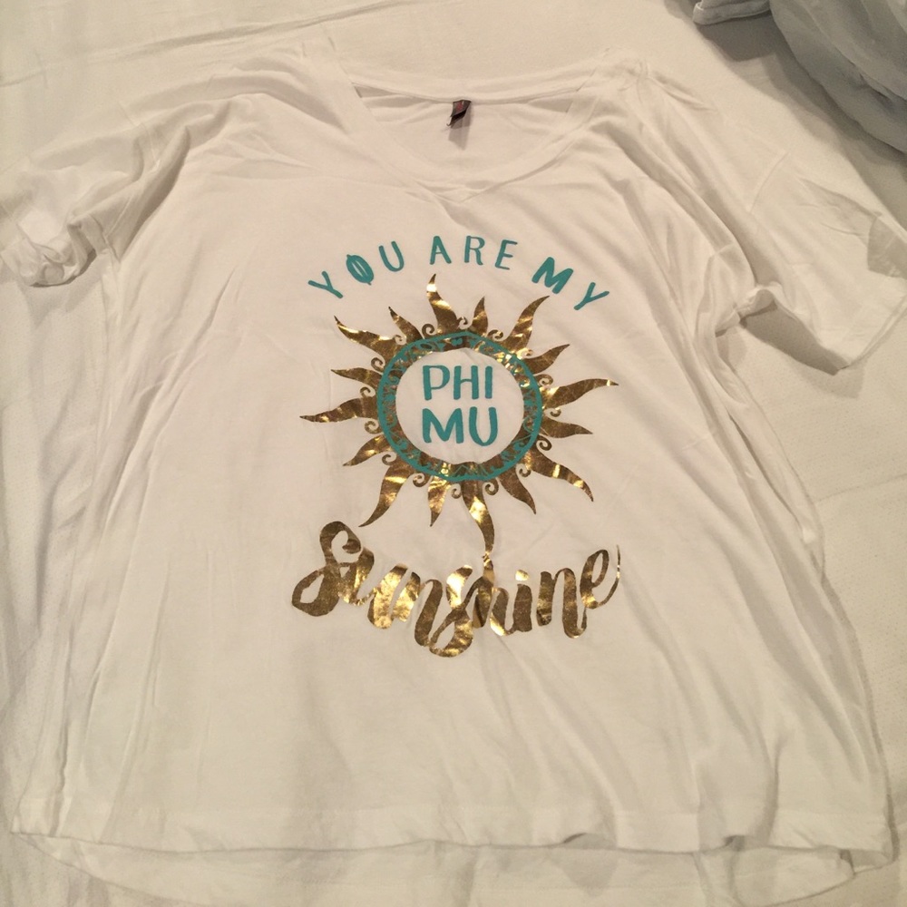 Phi Mu "You are my Sunshine" T-shirt