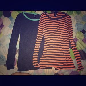 Two Long Sleeve Shirts