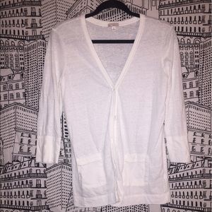 White Cardigan