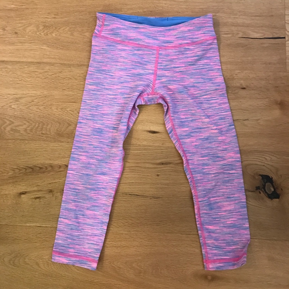 Ivivva multicolored kid cropped leggings