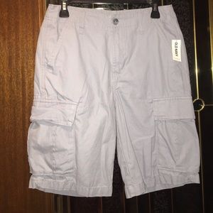 Grayish Blue Old Navy Cargo Shorts 💙