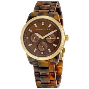 Michael Kors Tortoise Shell Ladies Watch