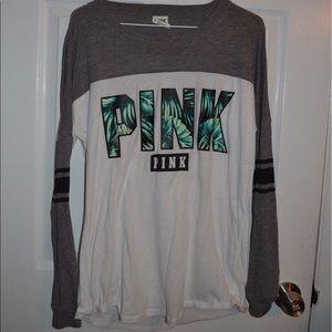 Oversized Pink Beachy Open-back Shirt