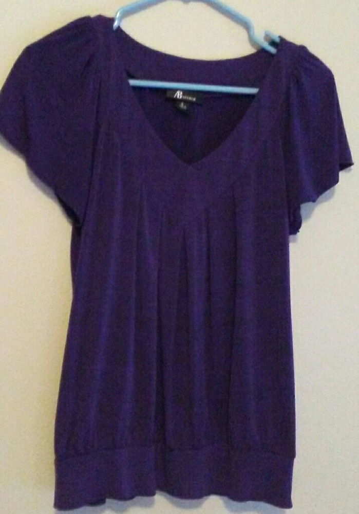 Silky purple top