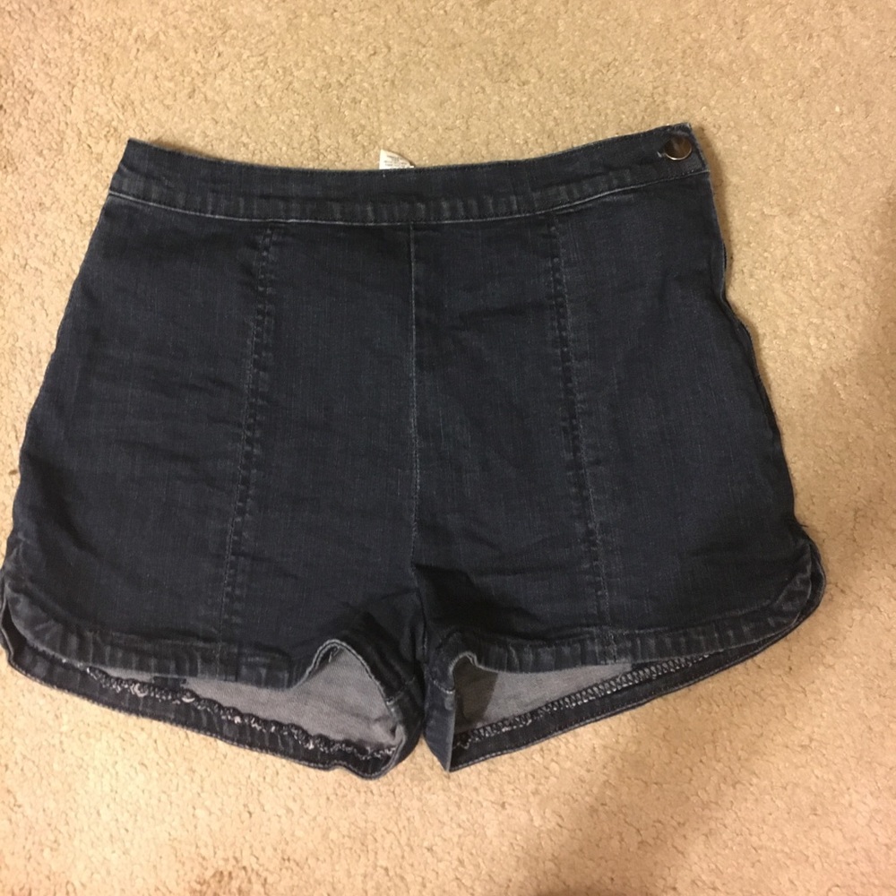 Dark denim perfect condition shorts!