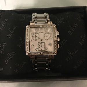 Woman's Diamond Bulova watch