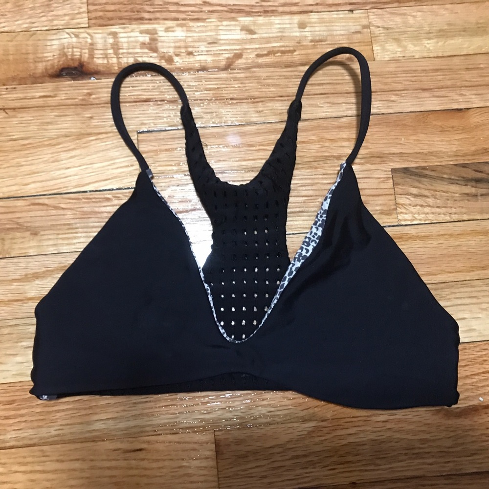 New!! Acacia Black Bikini Top