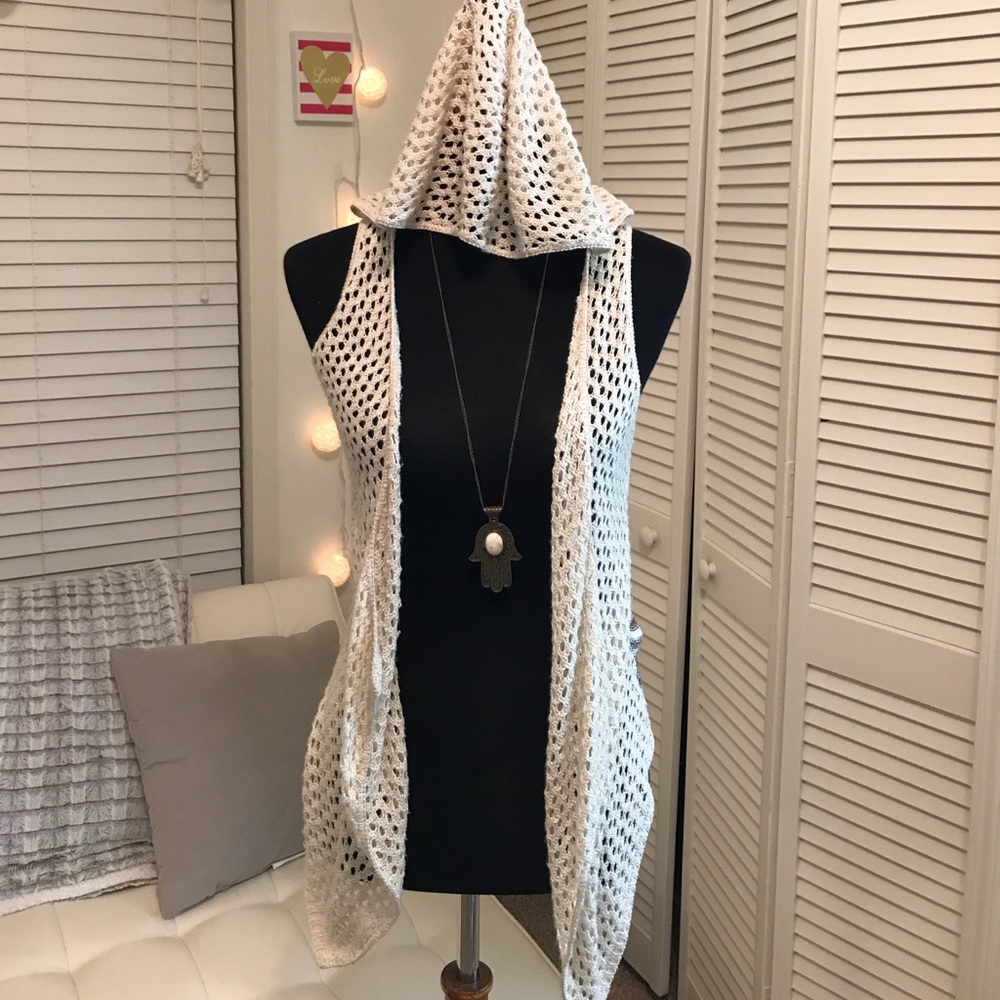 hooded layering top
