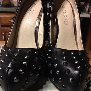 Spiked Aldo Pumps