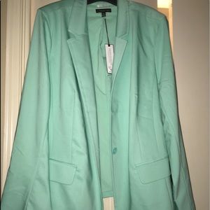 NWT Lane Bryant blazer in mint