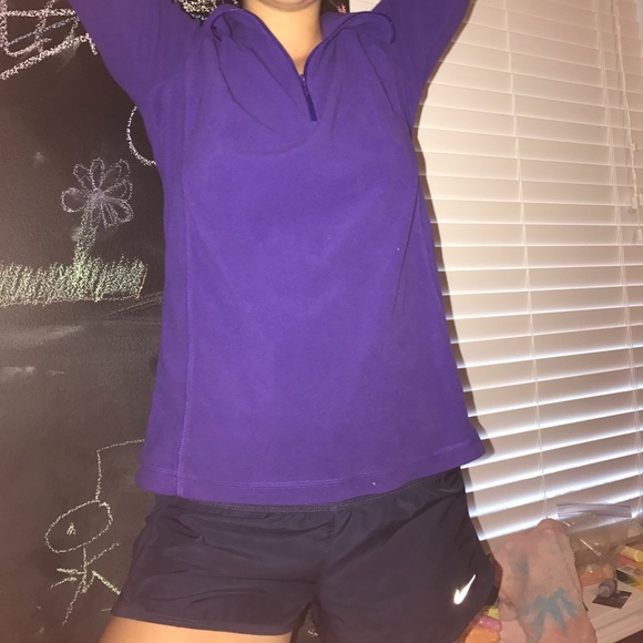 1/4 Zip Purple Columbia Fleece Jacket! - Picture 8 of 8