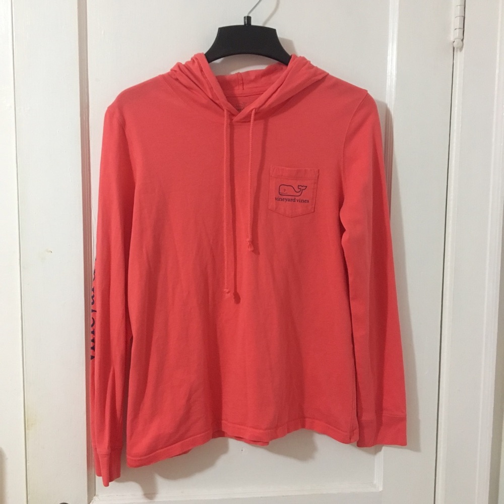 Vineyard Vines LS Whale Hoodie T