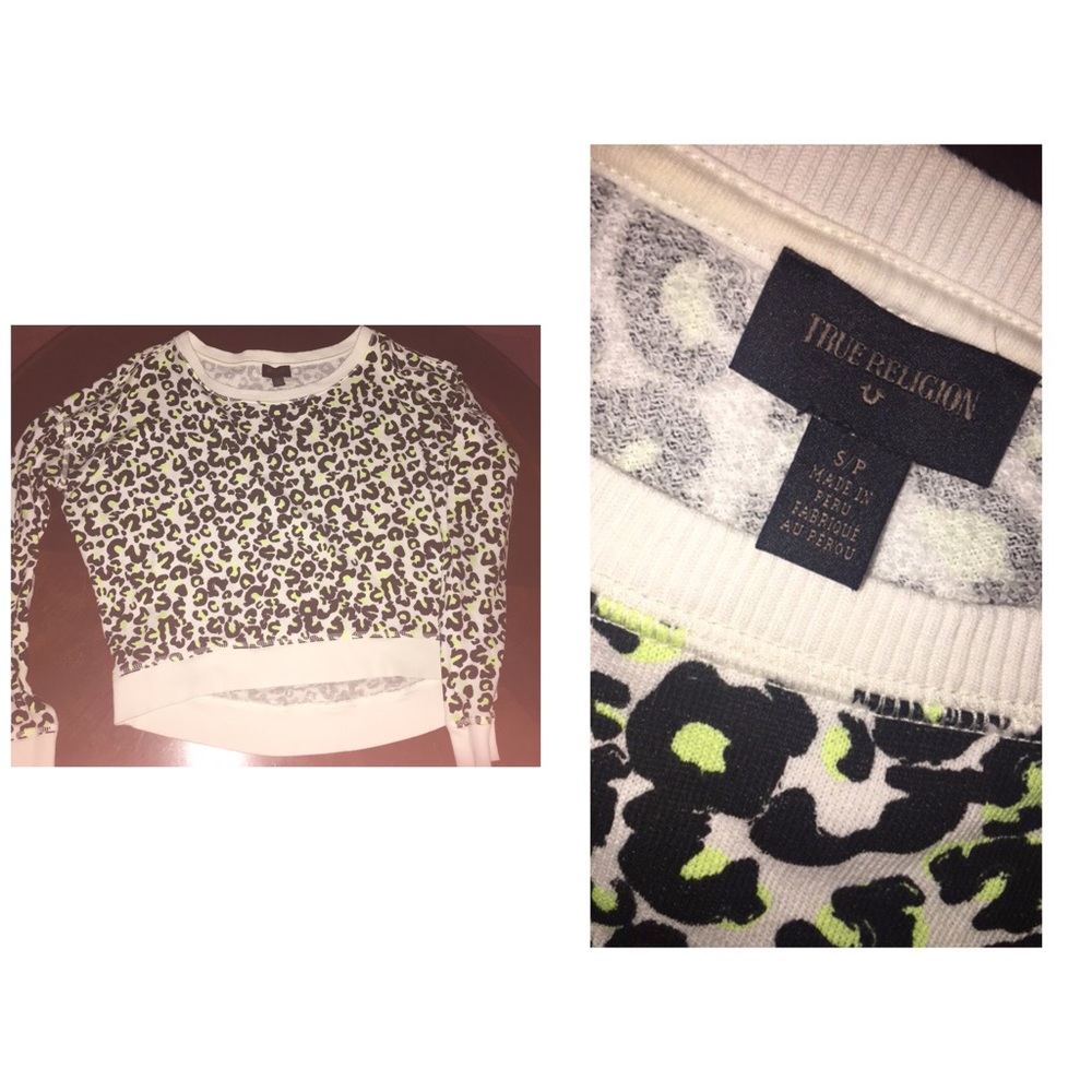 Cropped sweatshirt