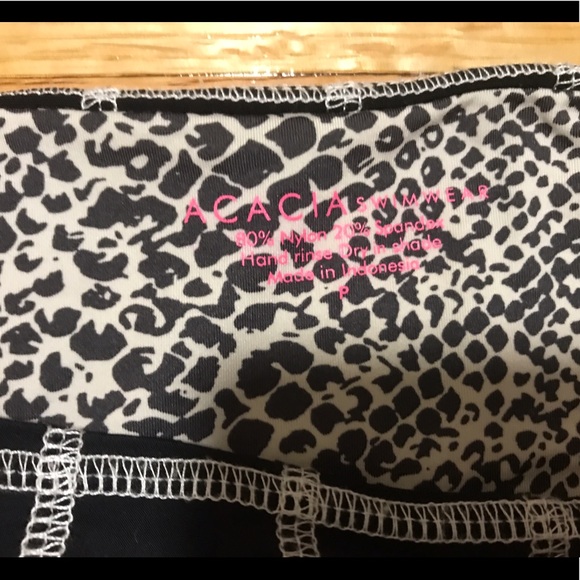 New! Acacia black bikini bottom - Picture 3 of 3