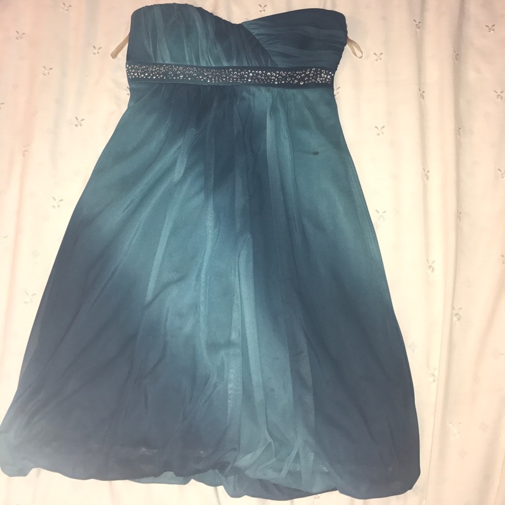 Turquoise fancy dress