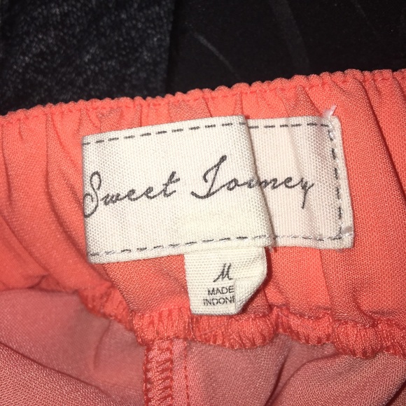 Preppy Orange and Blue Shorts. - Picture 4 of 4