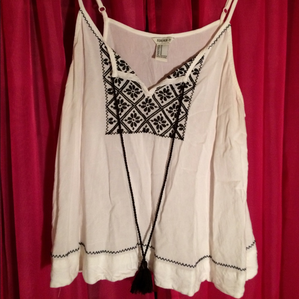 Boho tank top