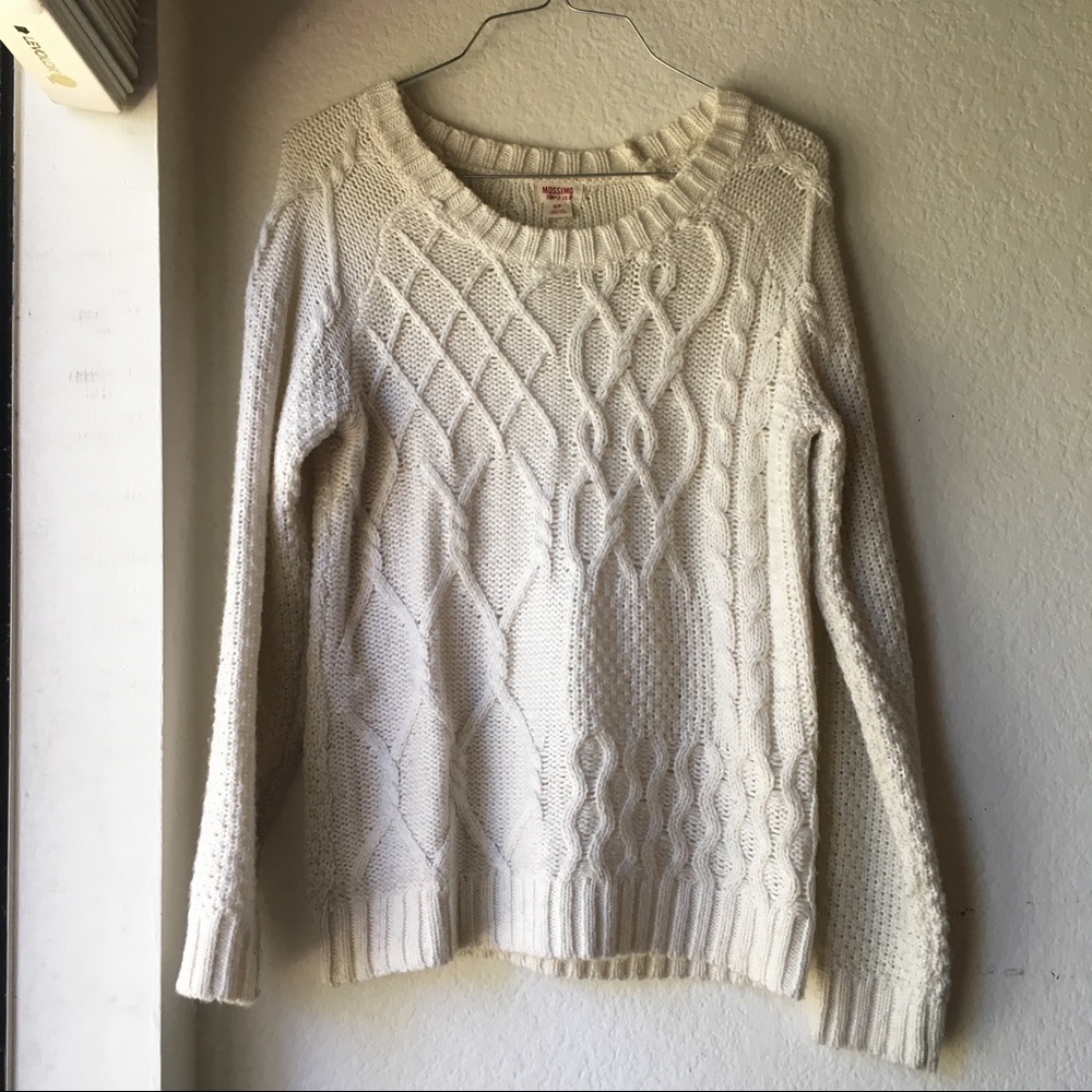 White sweater