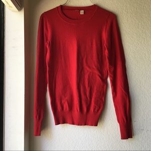 Nordstrom red BP sweater