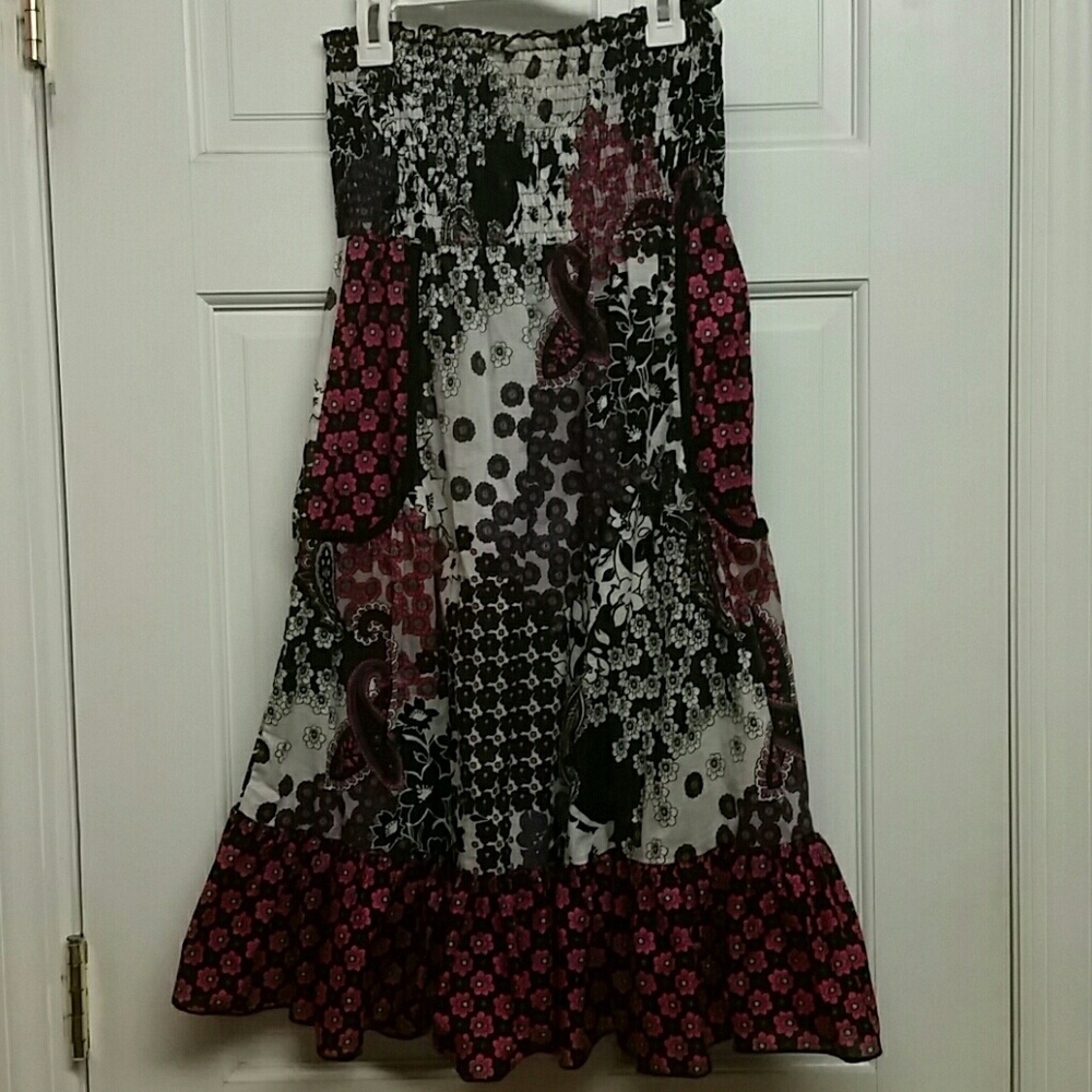 NWOT Super cute printed dress