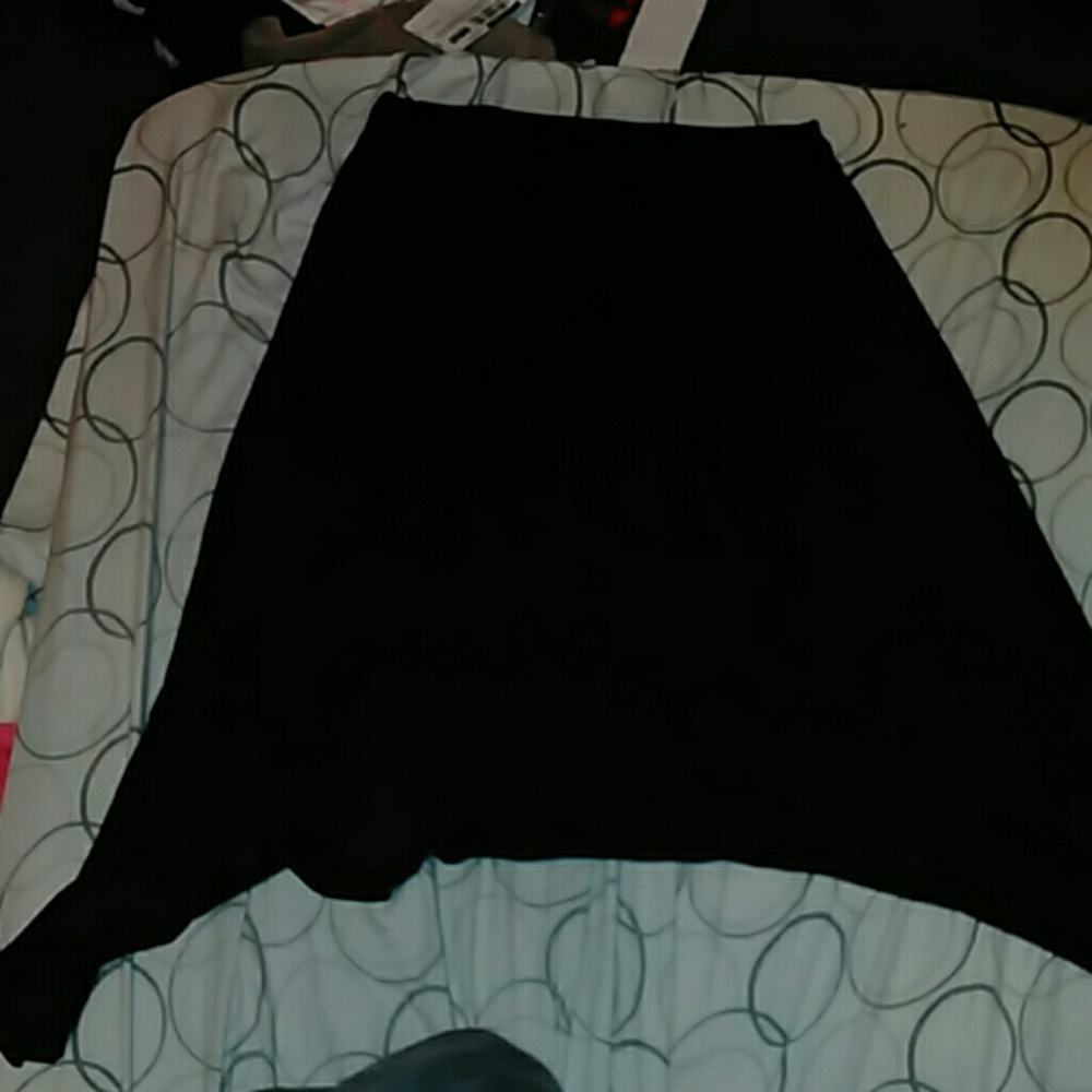 Black skirt