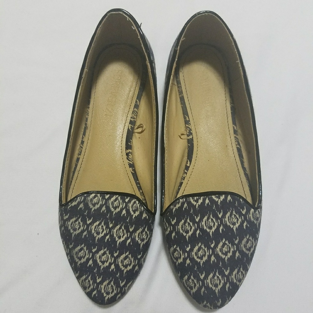 Forever 21 Ikat Print Flats