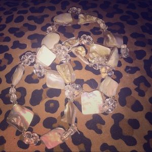 Three bracelets with beautiful and shiny rocks