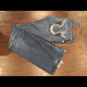 big star sweet flare jeans