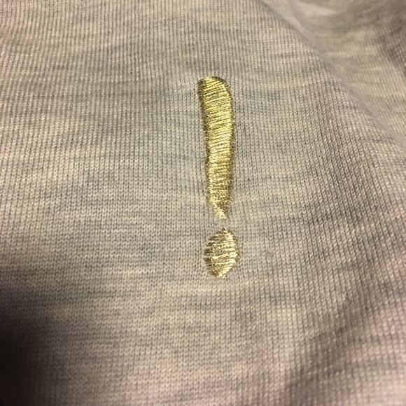 J.Crew Merino wool exclamation sweater, light gray - Picture 3 of 5