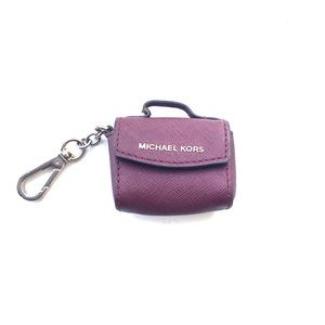 Michael Kors Ava Leather Key FOB Bag Charm