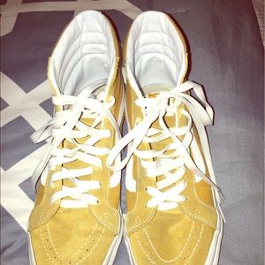 Sk8 vans mustard!