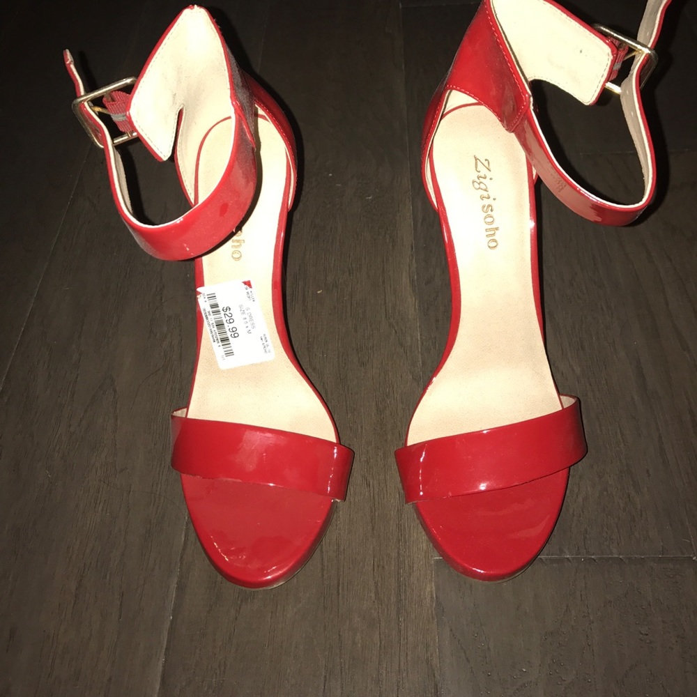 Brand new red heels