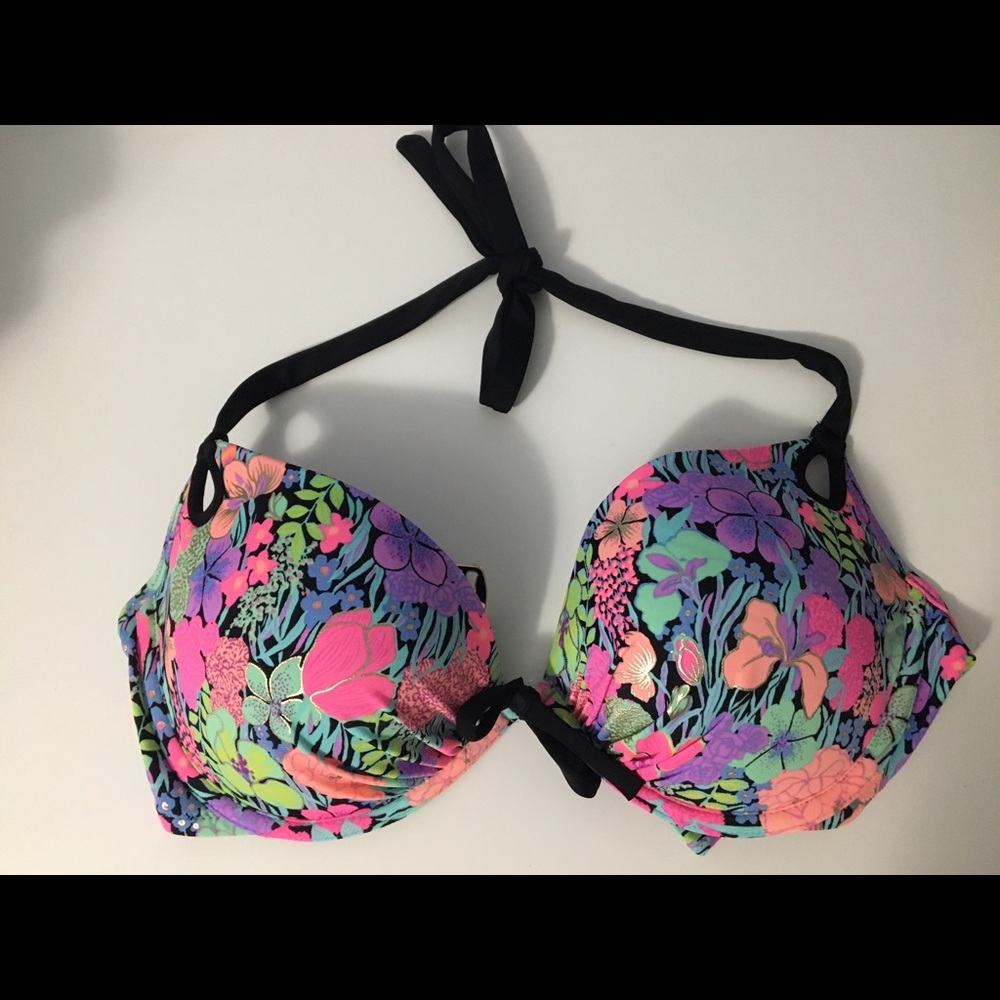 Victoria's Secret patterned bikini top