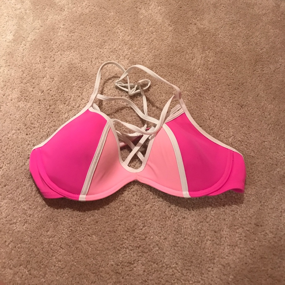 PINK bikini top