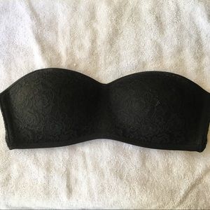 Victoria Secret's PINK black bra/ bandeau